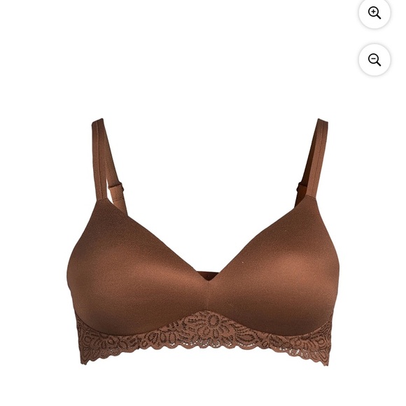 No Boundaries Other - NO BOUNDARIES Wireless Lace Trim Bra
